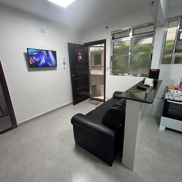 Apartamento 108 Condominio Serena a 150 metros da praia - 1 andar -Guilhermina - Praia Grande