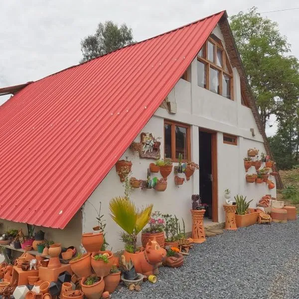 Chalet El Edén, hotell sihtkohas Ráquira