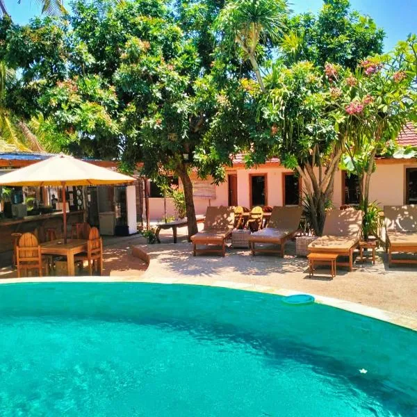 Jati Village, Party Hostel and Bungalows, hotel v destinaci Gili Trawangan
