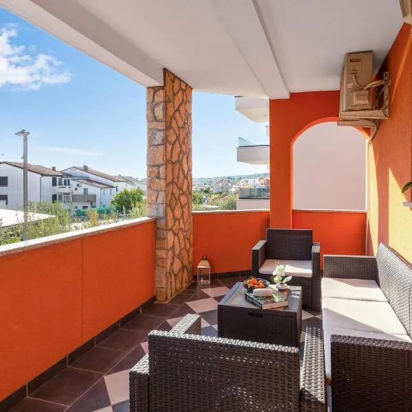 Nice Apartment In Krk With Wifi, hotel in Krk