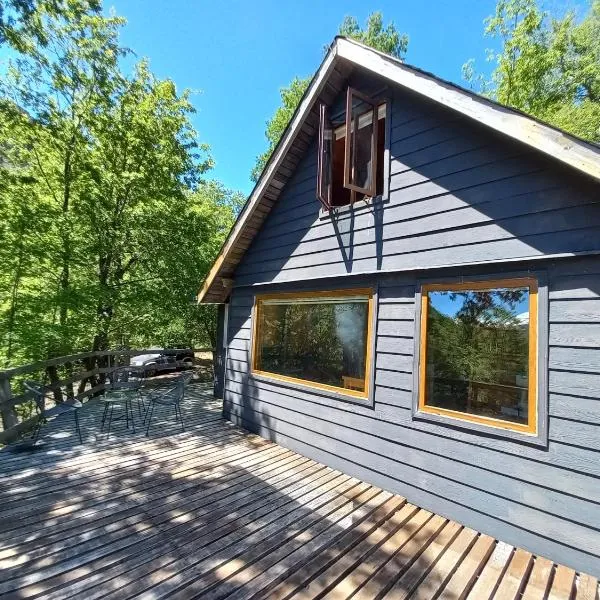 Cabaña Conguillio Chercan con refrigerador, hotell sihtkohas Conguillio