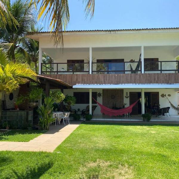 Casa pé na areia na praia de Antunes em Maragogi