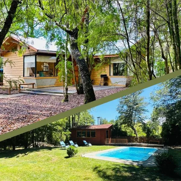 Cabaña Roca Volcán, hotel v destinaci Melipeuco