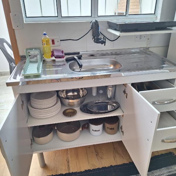 Residencial Caetano, Micro Casa com churrasqueira privativa e piscina do condomínio, infantil, adulto e hidromassagem - Foto 3