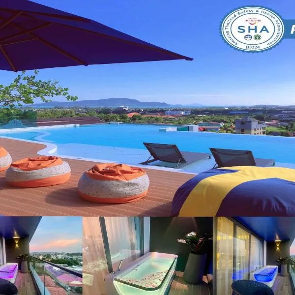 The Blue Hotel - SHA Plus, hotel in Chalong 