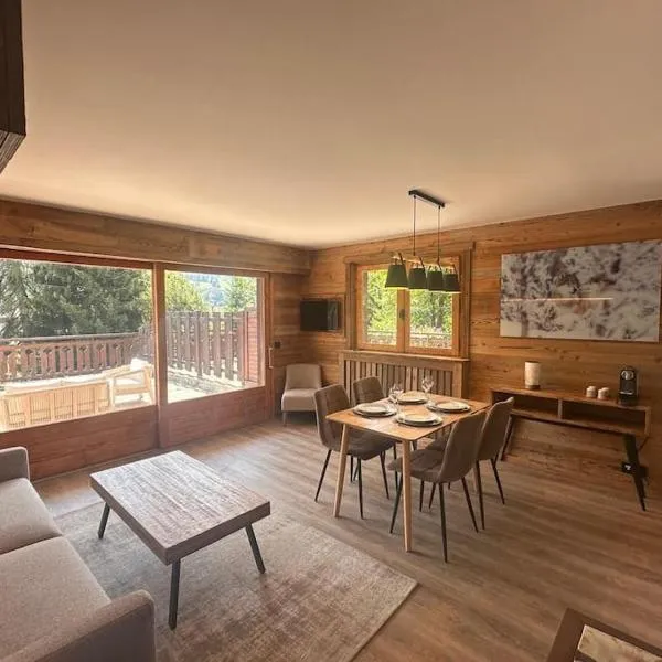 Studio Cosy cœur de Megève Le Soleil Levant, hotel di Megève