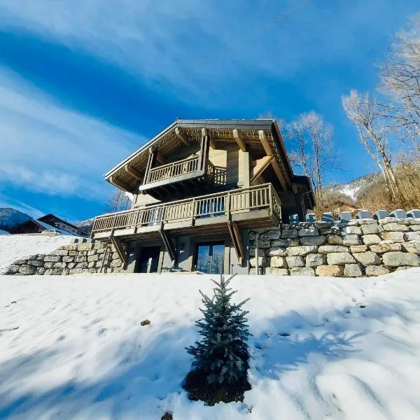 Chalet du Bonheur, hotel in Bonnevaux