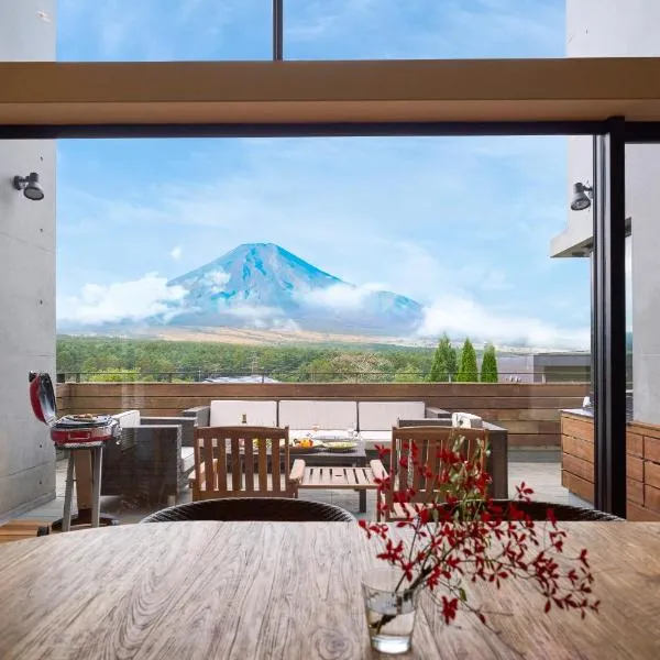 Suite Villa Oshino Mt FUJI, hotel en Oshino