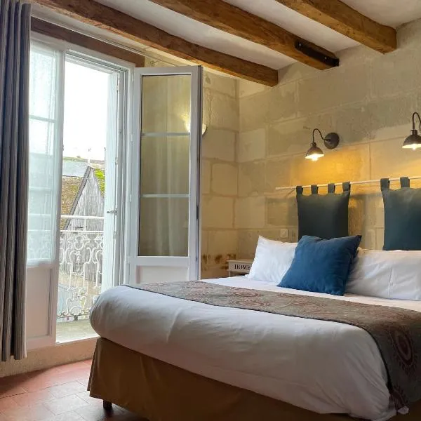 Logis Auberge Le Colombien - Hôtel et Restaurant, hotel v destinácii Villandry