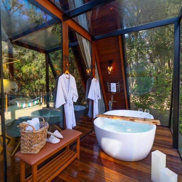 Cabana Limoeiro com vista para as montanhas - Foto 3
