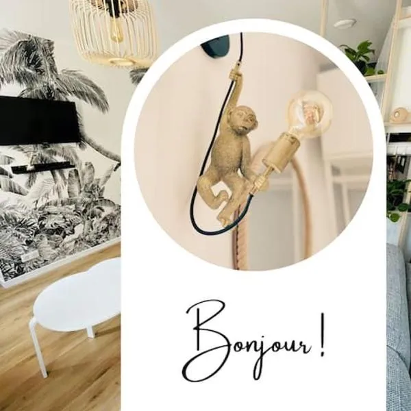 Studio rénové à deux pas du port - Escale Opaline, hotel in Étaples