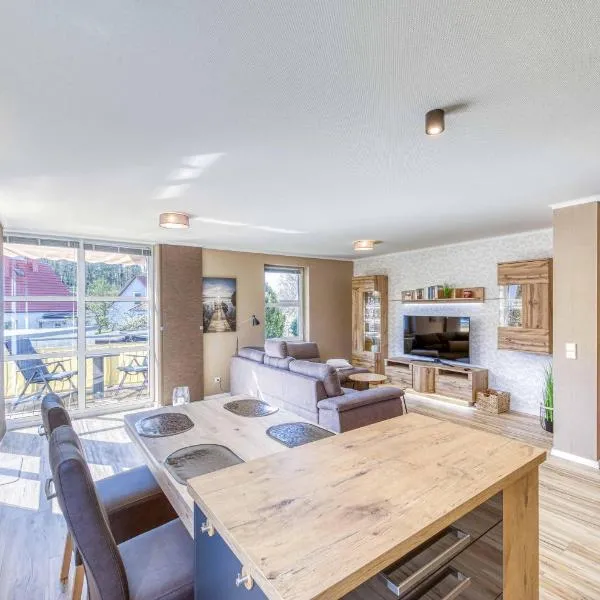 Seemöwe - Moderne Ferienwohnung mit Balkon, hotel em Waren