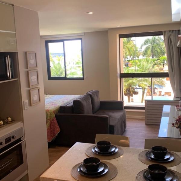Flat no Life Resort a Beira Lago - Foto 5