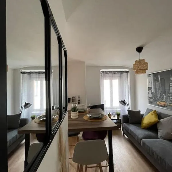 Duplex le Brooklyn en Plein centre de Mordelles, hotel v destinaci Mordelles