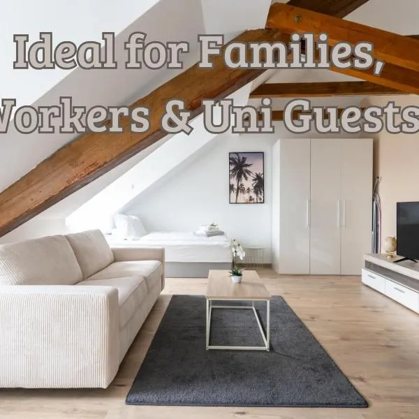 Spacious 7-Person Leoben Apartment - Ideal for Workers, Groups & Family, ξενοδοχείο σε Leoben