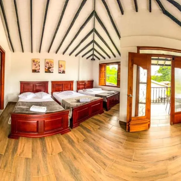 Hotel Campestre Villa Salome, hotel in Quimbaya