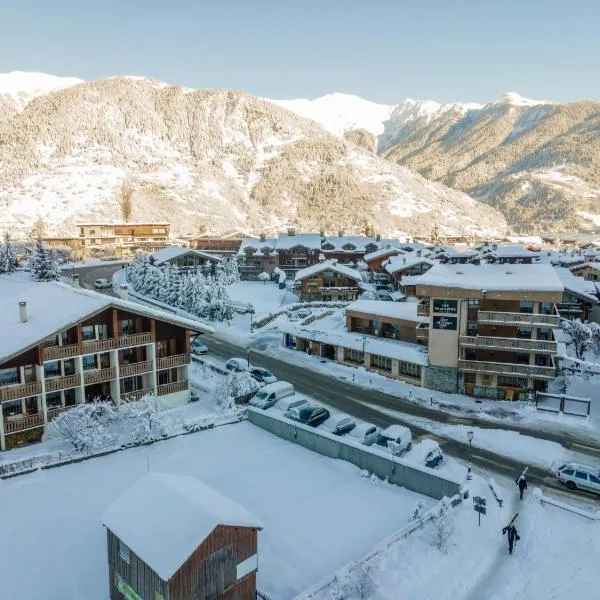 Hôtel Les Peupliers, hotell i Courchevel