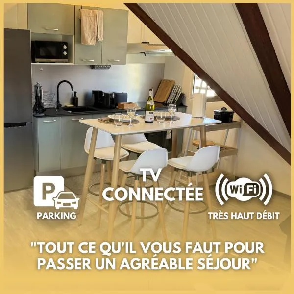 T2 LE COSY, au cœur de Montjoly, parking, clim, hotel em Montjoly