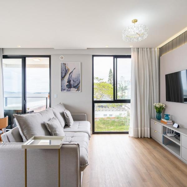 Conforto e Estilo Vista para o Mar Hidromassagem Wi-Fi Ar Condicionado Vaga Privativa e a Passos da Praia - Foto 5