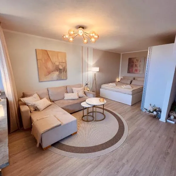 Penthouse studio apartment with terrace near Audi, khách sạn ở Ingolstadt