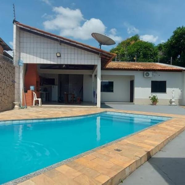 MAURA · Casa com piscina e churrasqueira 2 suítes+3quartos