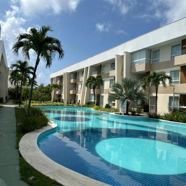 Apt hotel praia Guarajuba condominio Porto Smeralda praia excluisiva - Foto 4
