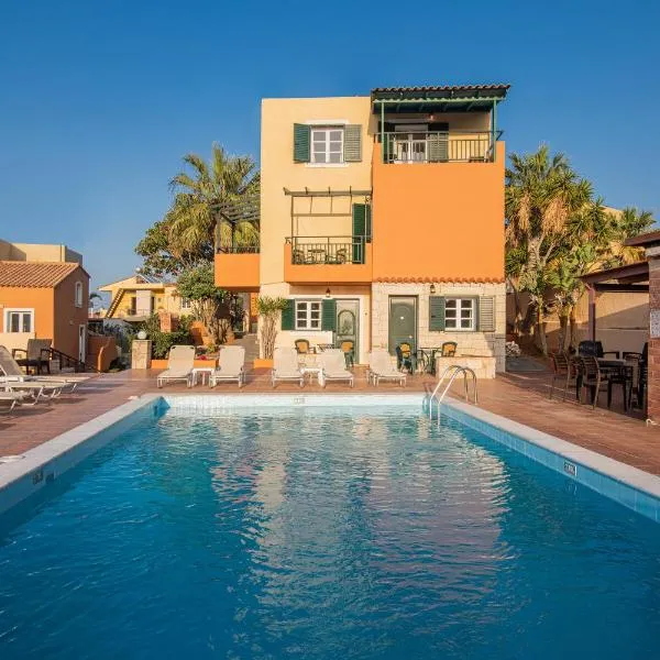 Golden Valentin Apartments, hotel v Hersonissose