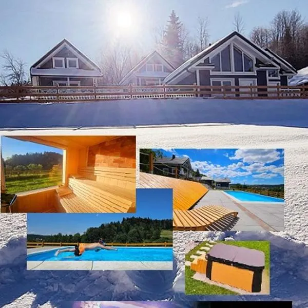 Dolina Białego Wilka - Niebieskie Domki, hotel in Zawóz