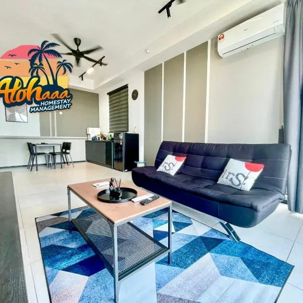 Industrial Style 2 Bedroom Unit Urban Suites Georgetown Sea View Jelutong, hotel in Jelutong