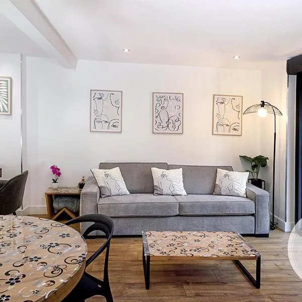 Le Briand Appartement 4étoiles Nancy Thermal Cosy avec Terrasse Wifi, hotel in Nancy