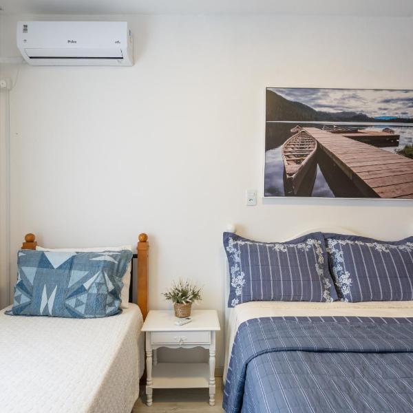Apto completo a 120m da PRAIA, TRÊS QUARTOS, sala de estar, COZINHA COMPLETA, SACADA com VISTA MAR , Wi-Fi, ARES CONDICIONADOS, vaga privativa de garagem Reserve agora mesmo! - Foto 2