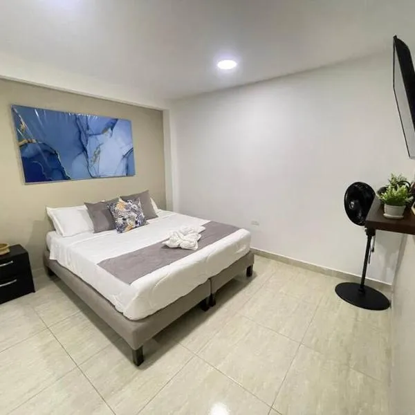 Castellana 201-Apartaestudio en la Castellana con espacio trabajo, hotel v destinaci Armenia