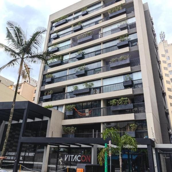 VN Higienópolis Studio 400 metros do Metrô Santa Cecília Ap4