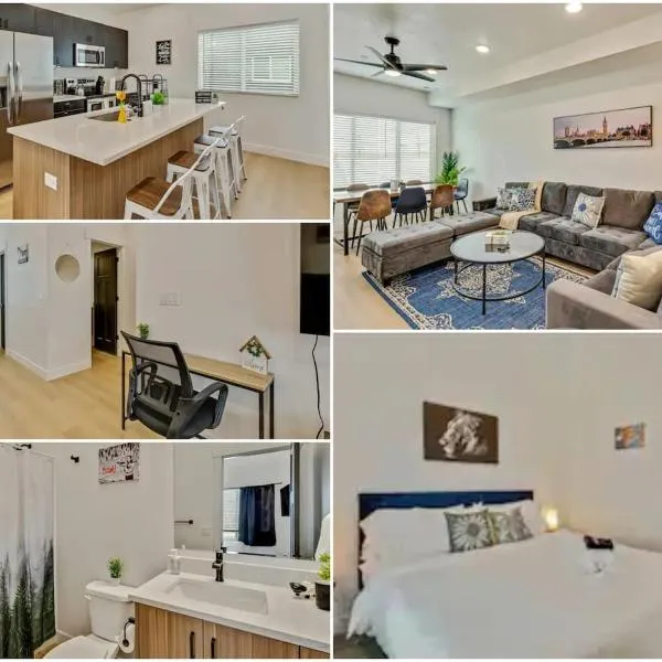 Spacious townhouse - Mins to Downtown SLC - Garage, hotel v destinaci Salt Lake City