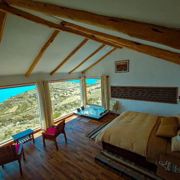Ecolodge K'arasirca, hotel v destinaci Comunidad Yumani