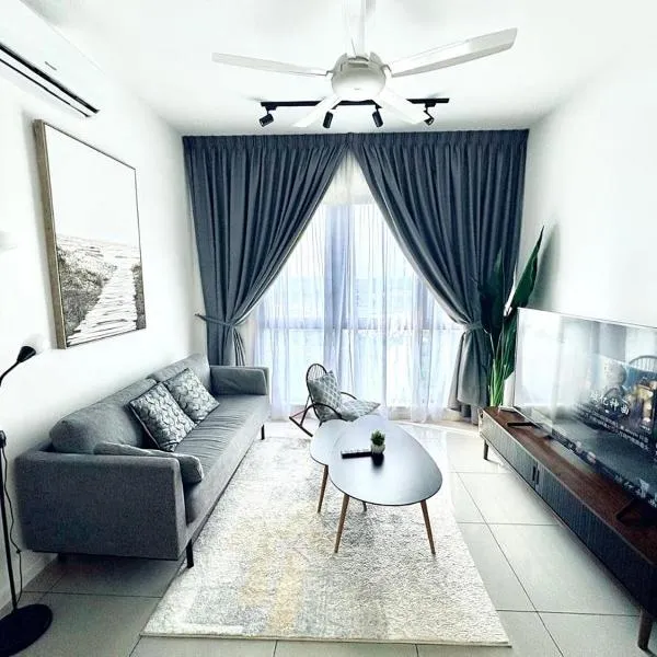 Family Friendly 3 Bedrooms IOI Resort City、セパンのホテル