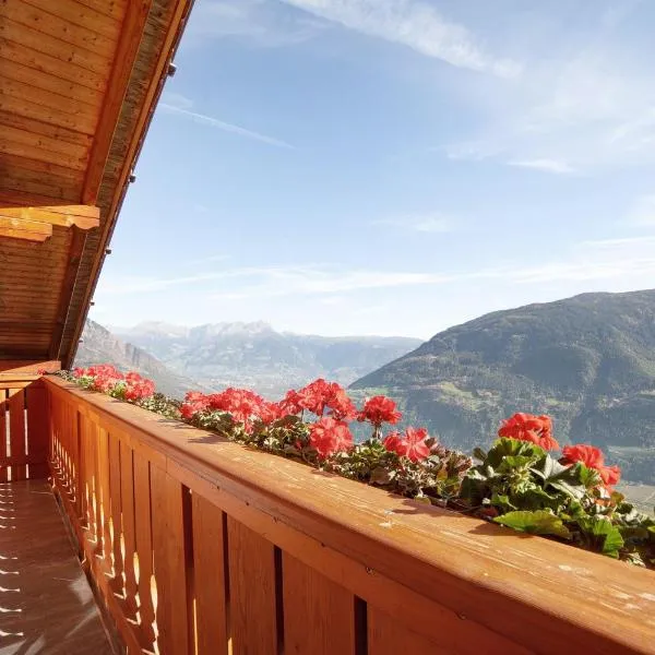 Wohnung Partschins Ausergrubhof – hotel w mieście Parcines