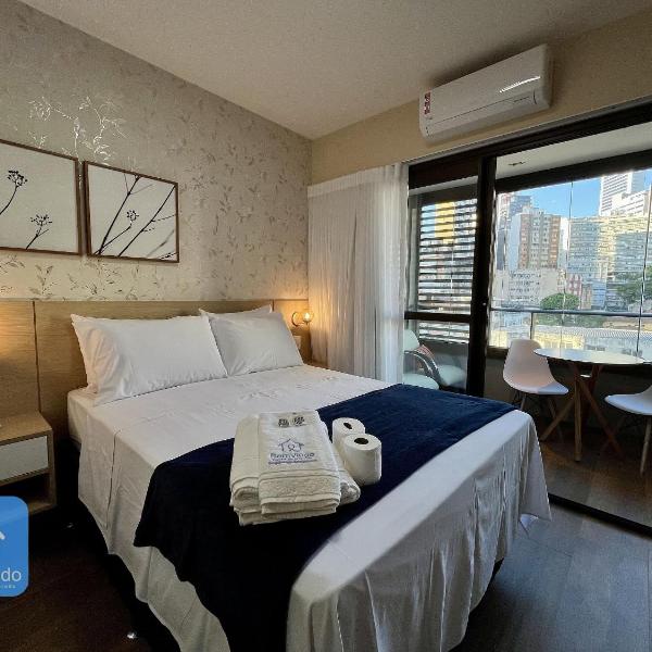 Studio Confortável e Moderno Na Barra