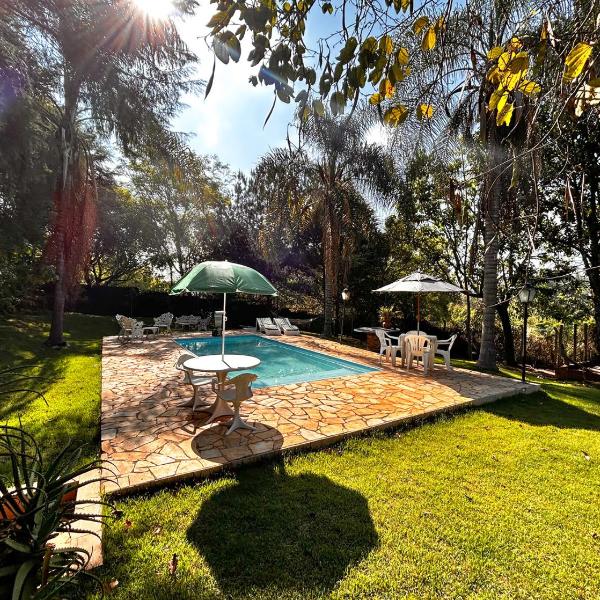 Chácara com Piscina e Área Gourmet em Bragança Paulista
