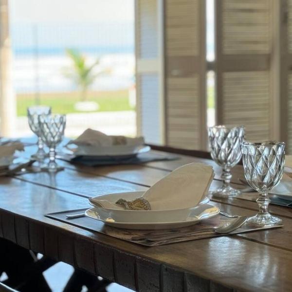 Casa Pé na Areia Suíte Master com Hidromassagem, Wi-Fi, Vista Mar e Churrasqueira - Foto 4