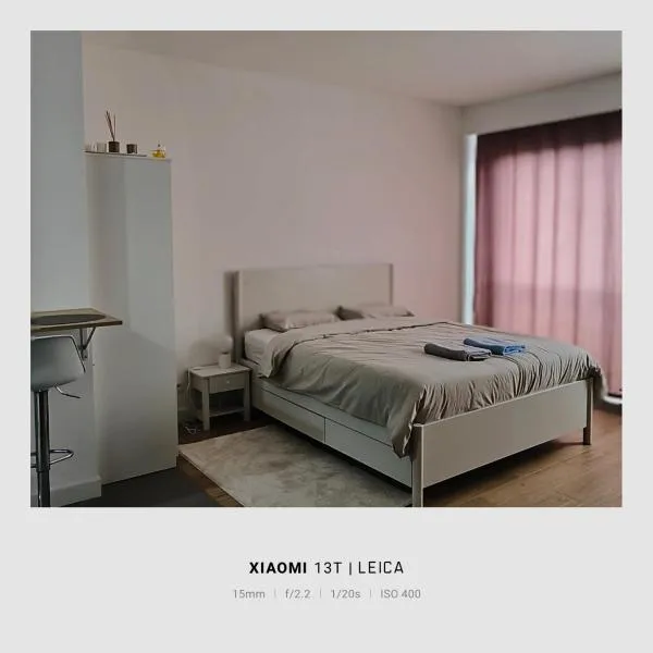 charmante studio 45m2, hotel v Antverpách