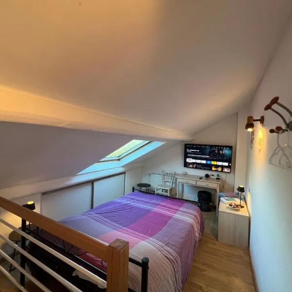 Belle Chambre chez l'habitant frontière Luxembourg, hotel v destinaci Audun-le-Tiche