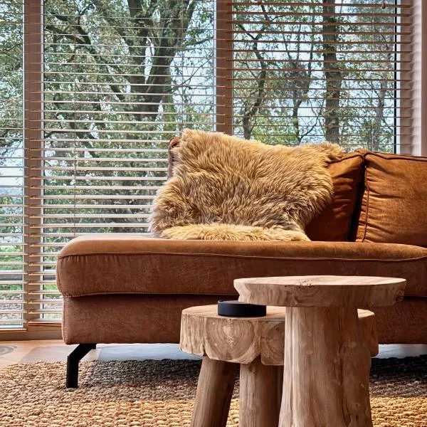 Chalet-Hellendoorn met Hot tub en Sauna, hotel v destinaci Haarle