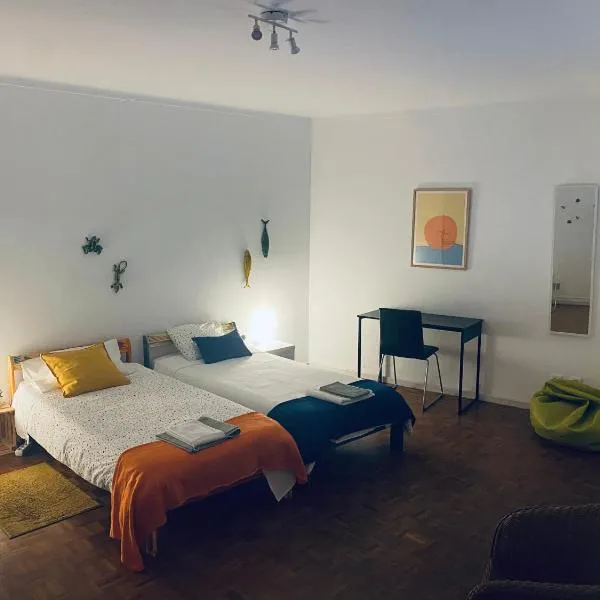 Bordallo's Lodge - centro Caldas da Rainha，位于卡尔达斯达·赖尼亚的酒店