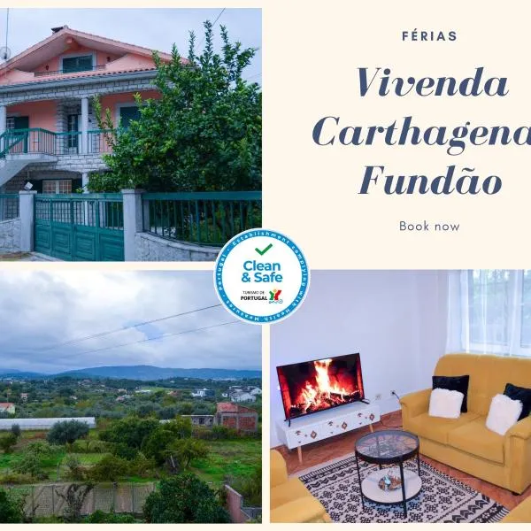 Vivenda Carthagena, House Fundão, hotel v destinaci Fundão