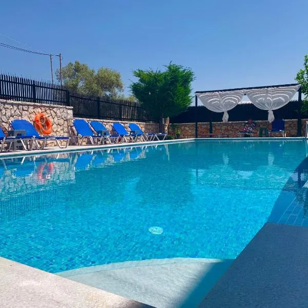 Alkionis Garden View Apartments, hotel di Lefkada Town