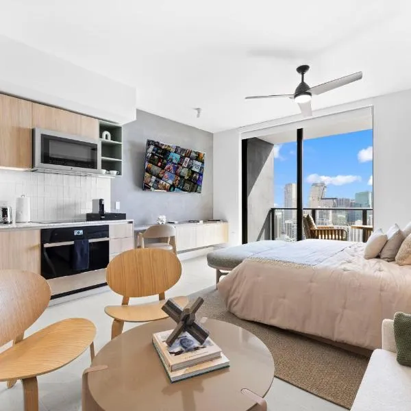 On 47th Floor! Apartment With Top Amenities, hotel in Miami