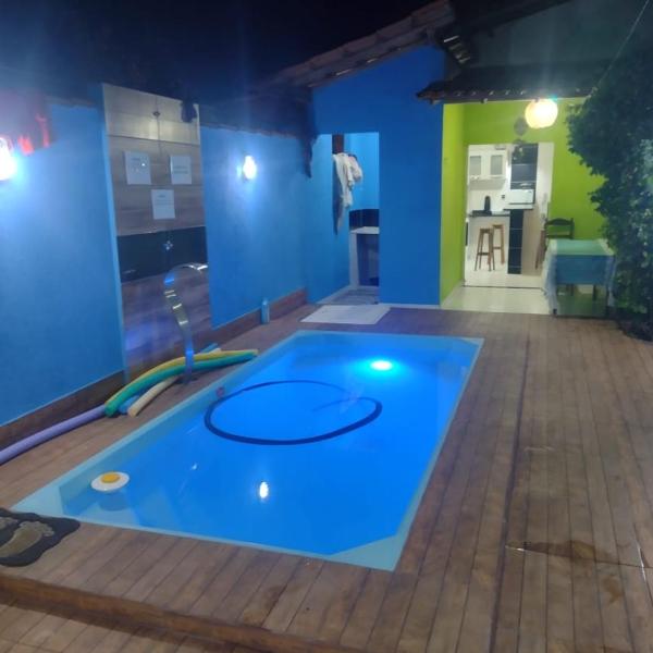 Casa com Ar e piscina no centro