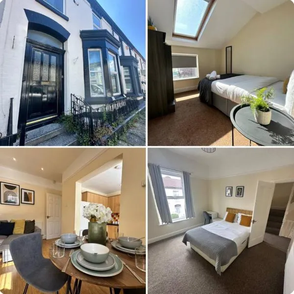 Modern 5 Bedroom House Near Lark Lane, hotel in Liverpool