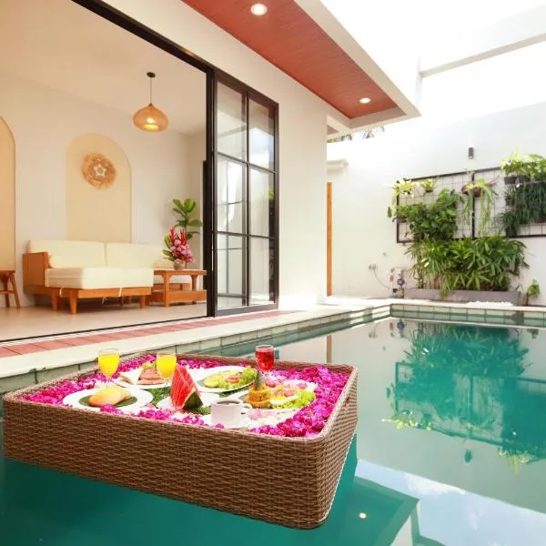 The Canggu Dome 3 with Rooftop By Bali Asia Villa, Hotel in Dalung